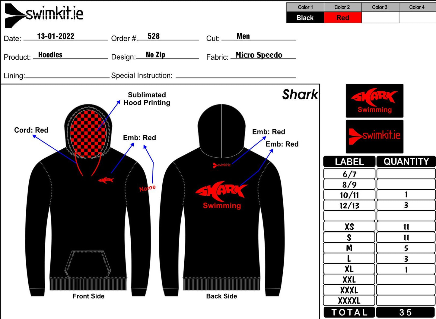 Sharks Hoodie