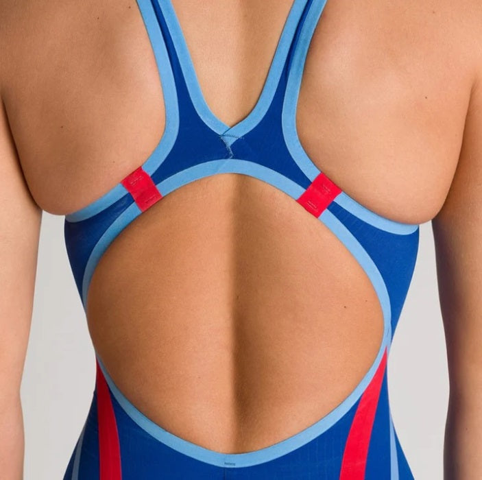 Arena Carbon Core open back Ocean Blue