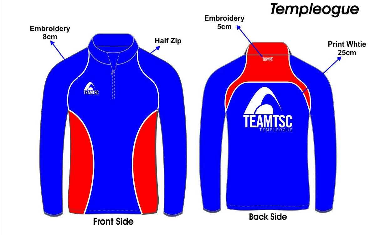 Templeogue Half Zip Top Sr