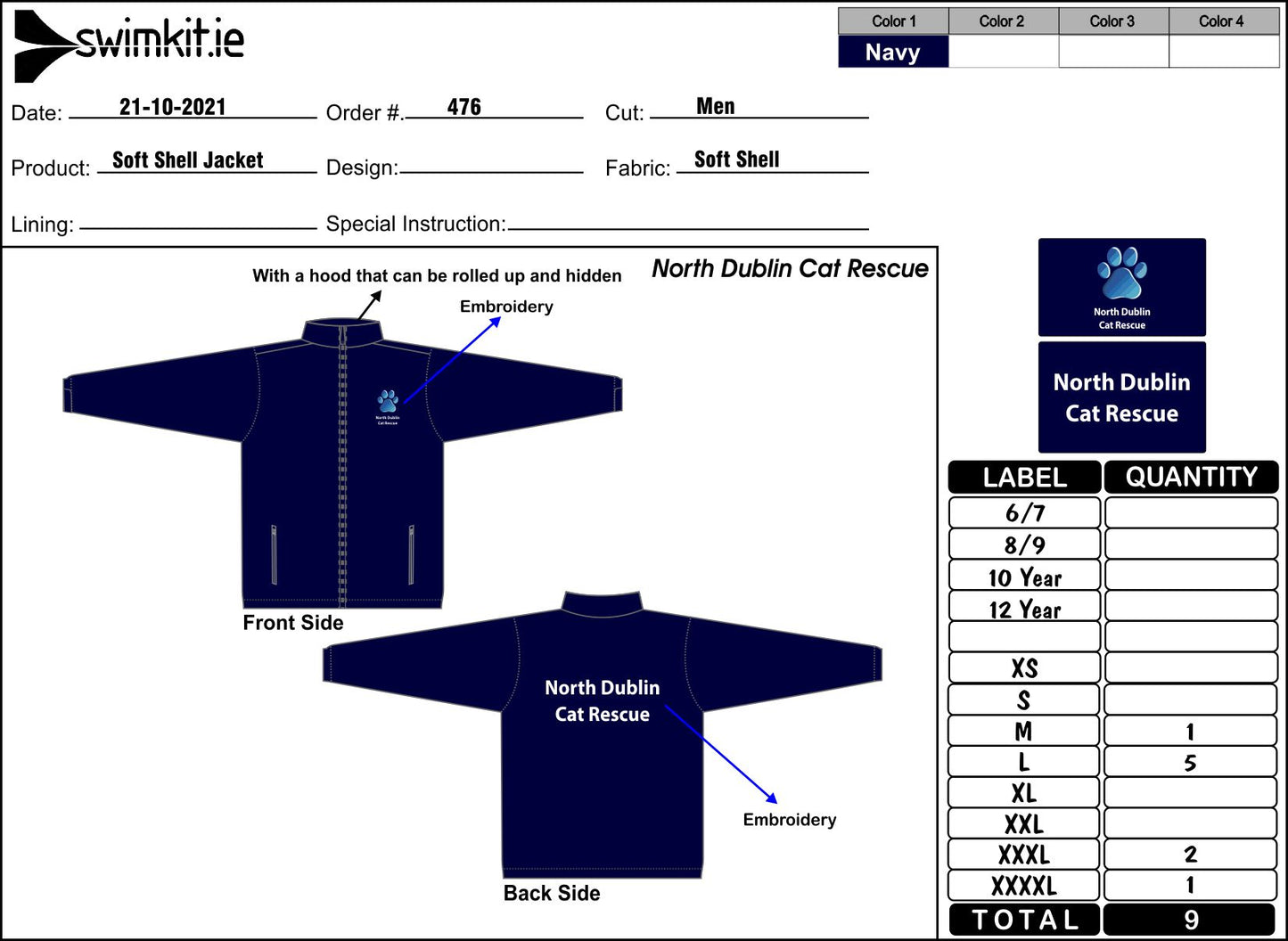 NDCR Soft Shell Jacket