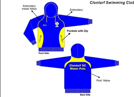 Clontarf Hoodie no zip