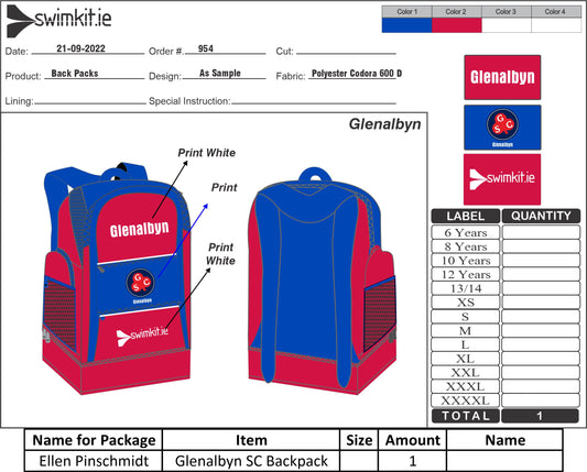 Glenalbyn SC Backpack