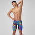Speedo Fastskin LZR Valor Jammer Green Blue Mens Swim Shorts