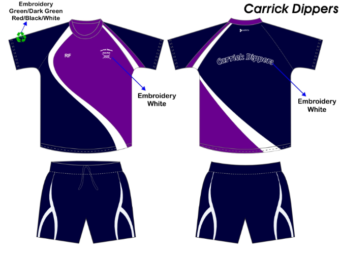 Carrick Dippers Sr. T-shirt and Short Set