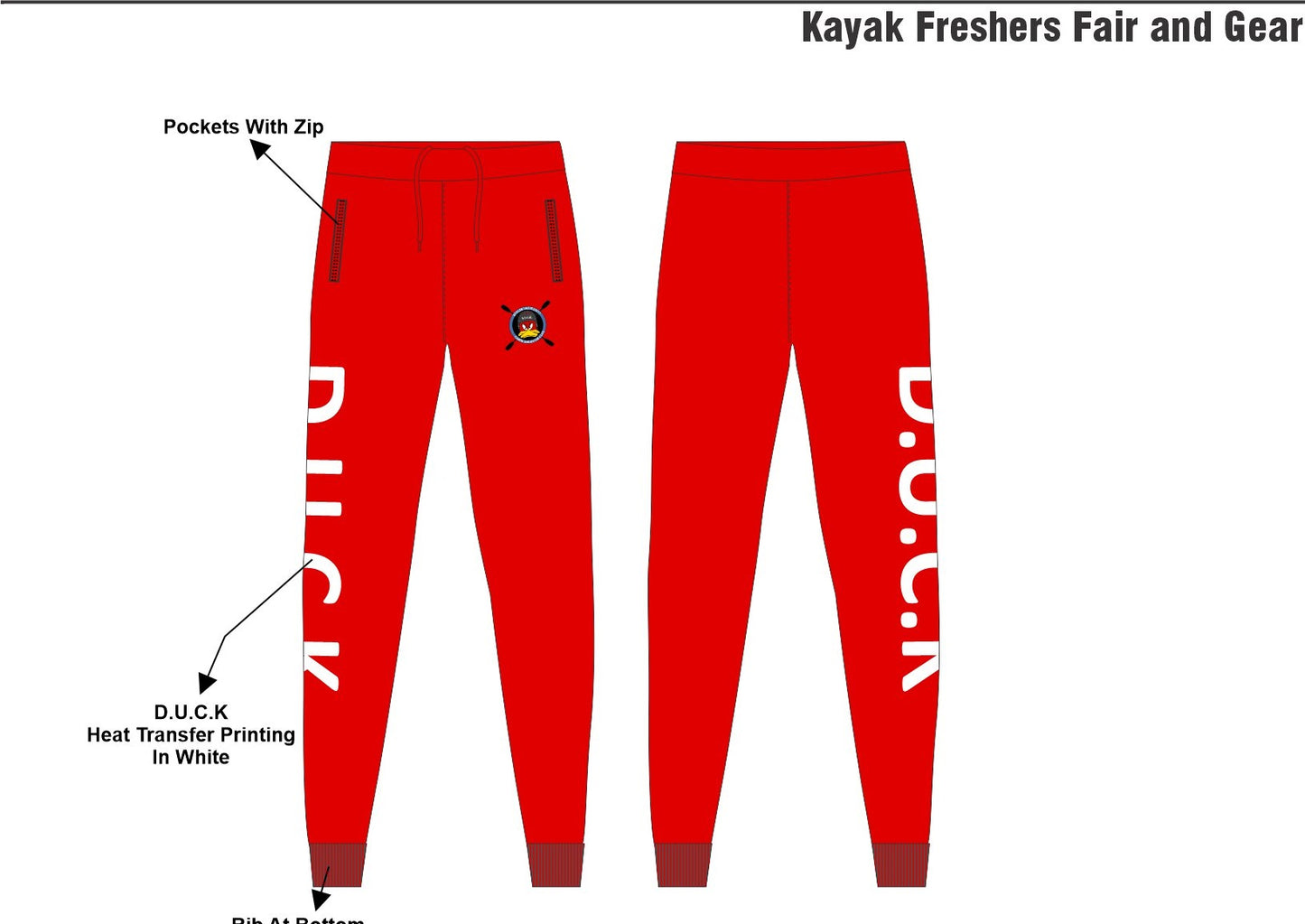 DUCK Kayak Pants