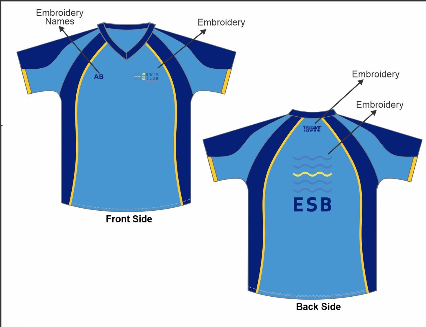 ESB Junior Shorts and Tee Shirt Bundle