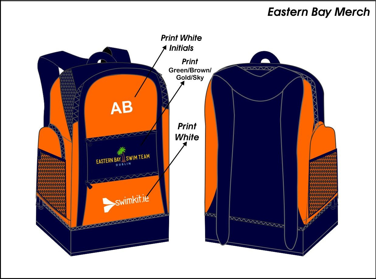 Eastern Bay Swim Team - Back Pack