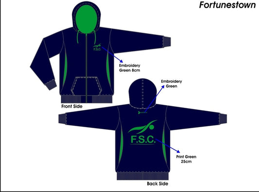 Fortunestown Club Hoodie With Zip