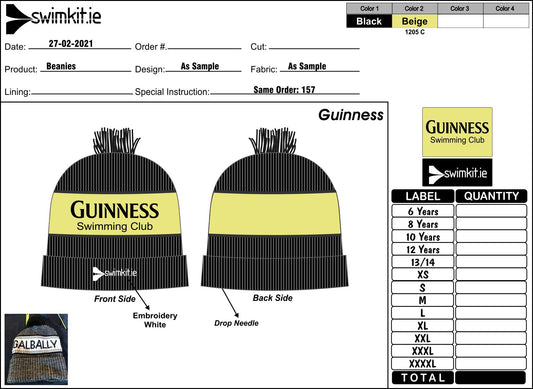 Guinness Bobble Beanie