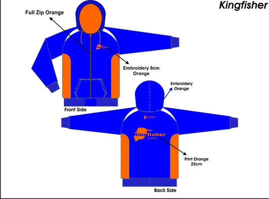 Kingfisher Full Zip Hoodie - Senior