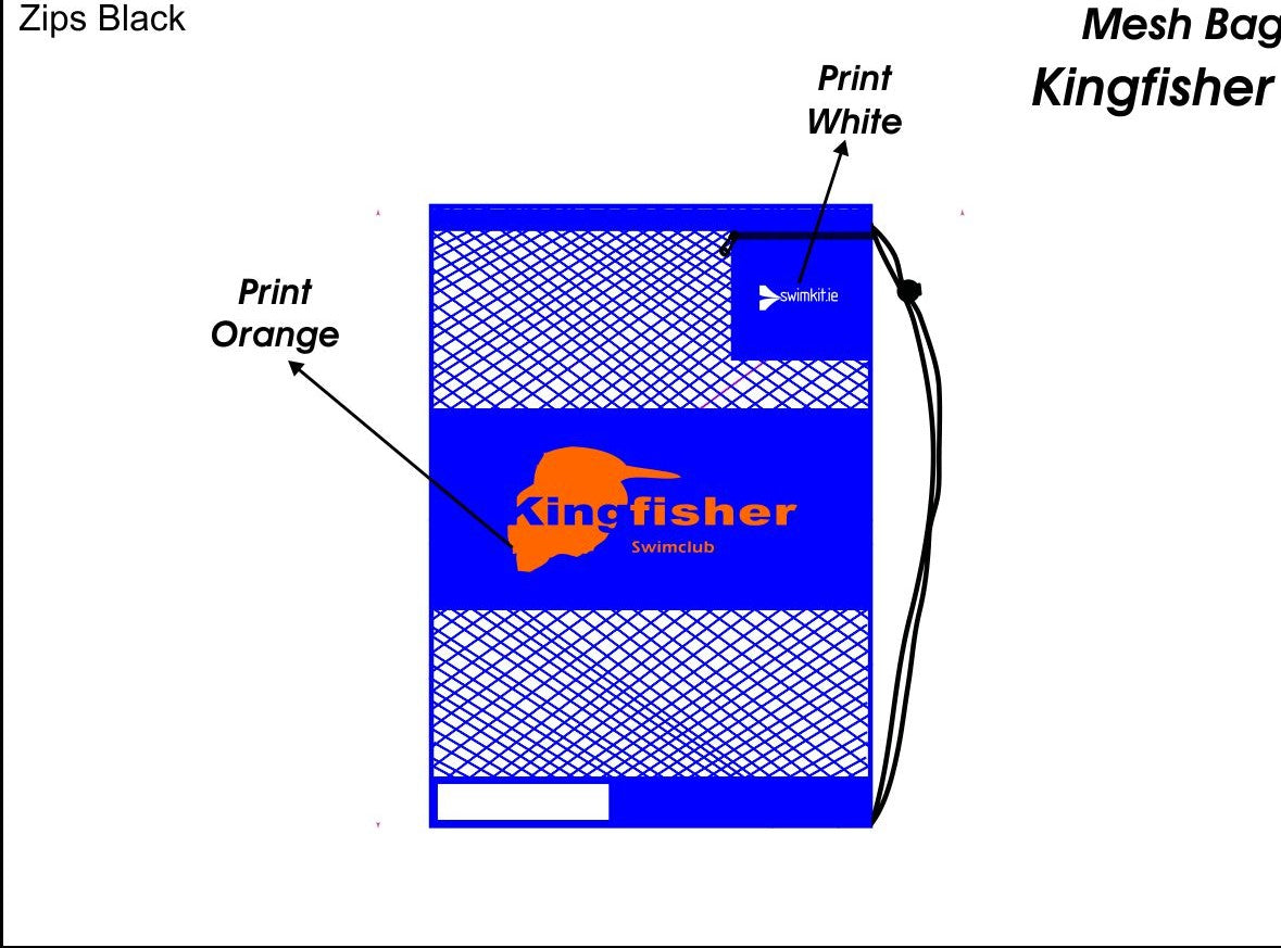 Kingfisher Mesh Bag