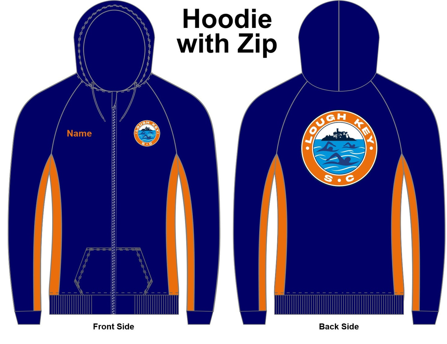 Lough Key Zip Hoodie