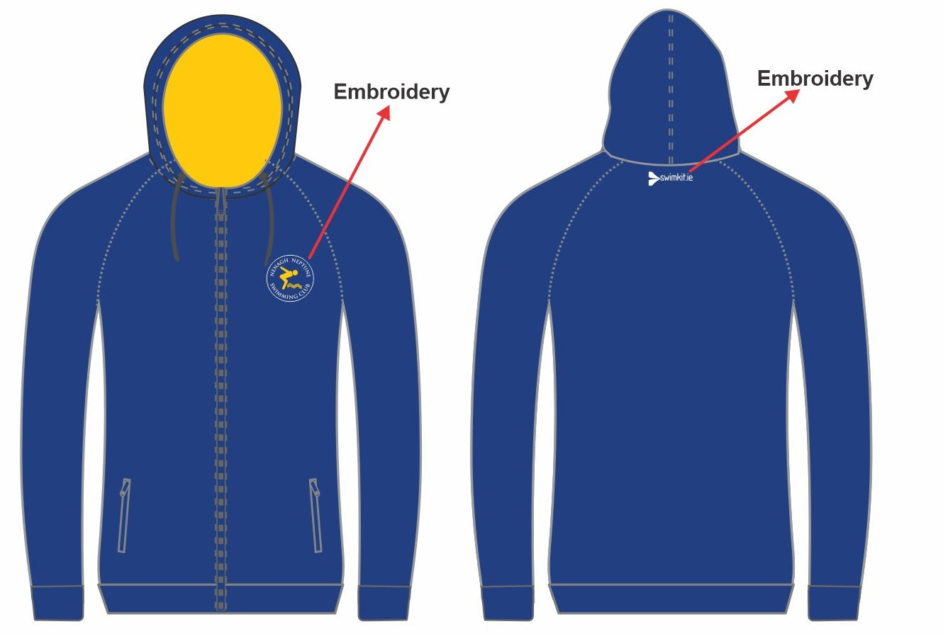 Nenagh Neptune Zip Hoodie