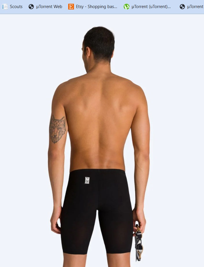 Arena Carbon Air 2 Jammer Black/Black/Gold