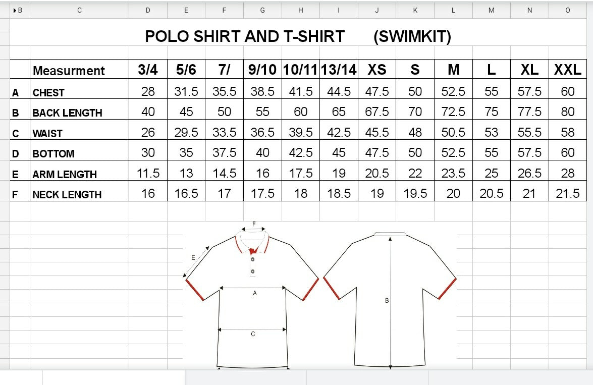 Eastern Bay Swim Team - Polo Shirt