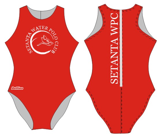 Setanta Junior Zipperback Water Polo Suit