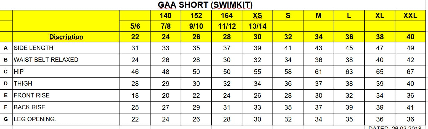 Sligo SC Shorts