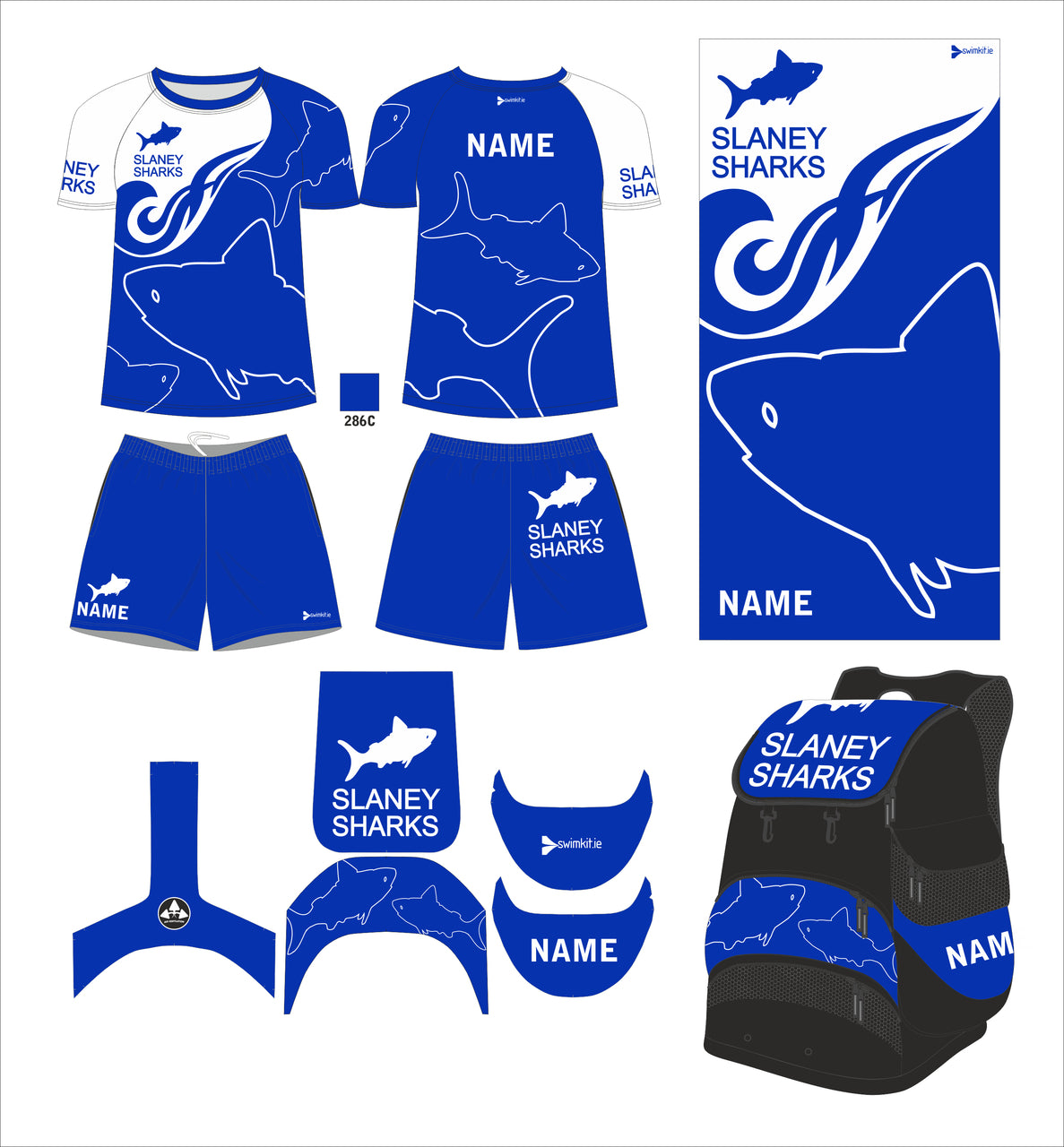 Slaney Sharks Custom T-Shirt