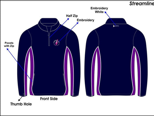 Streamline SC Junior Half Zip