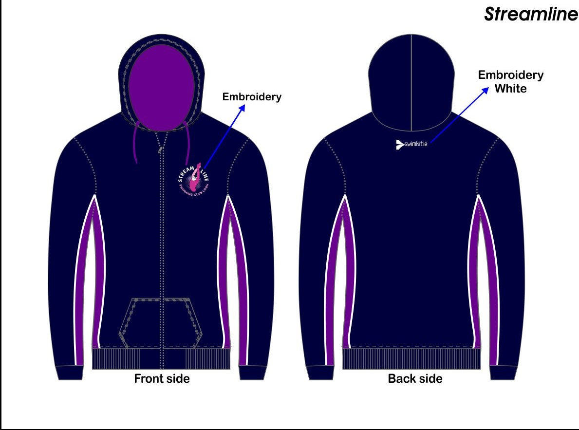 Streamline SC Senior Hoodie with Zip