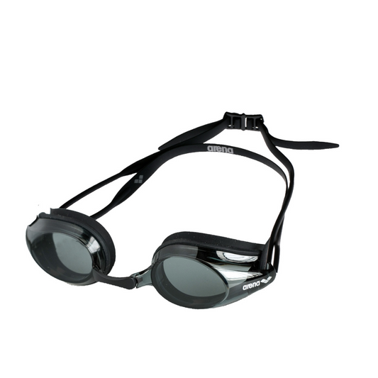 Arena Tracks Adult Goggle Black Smoke Black-6 Pack