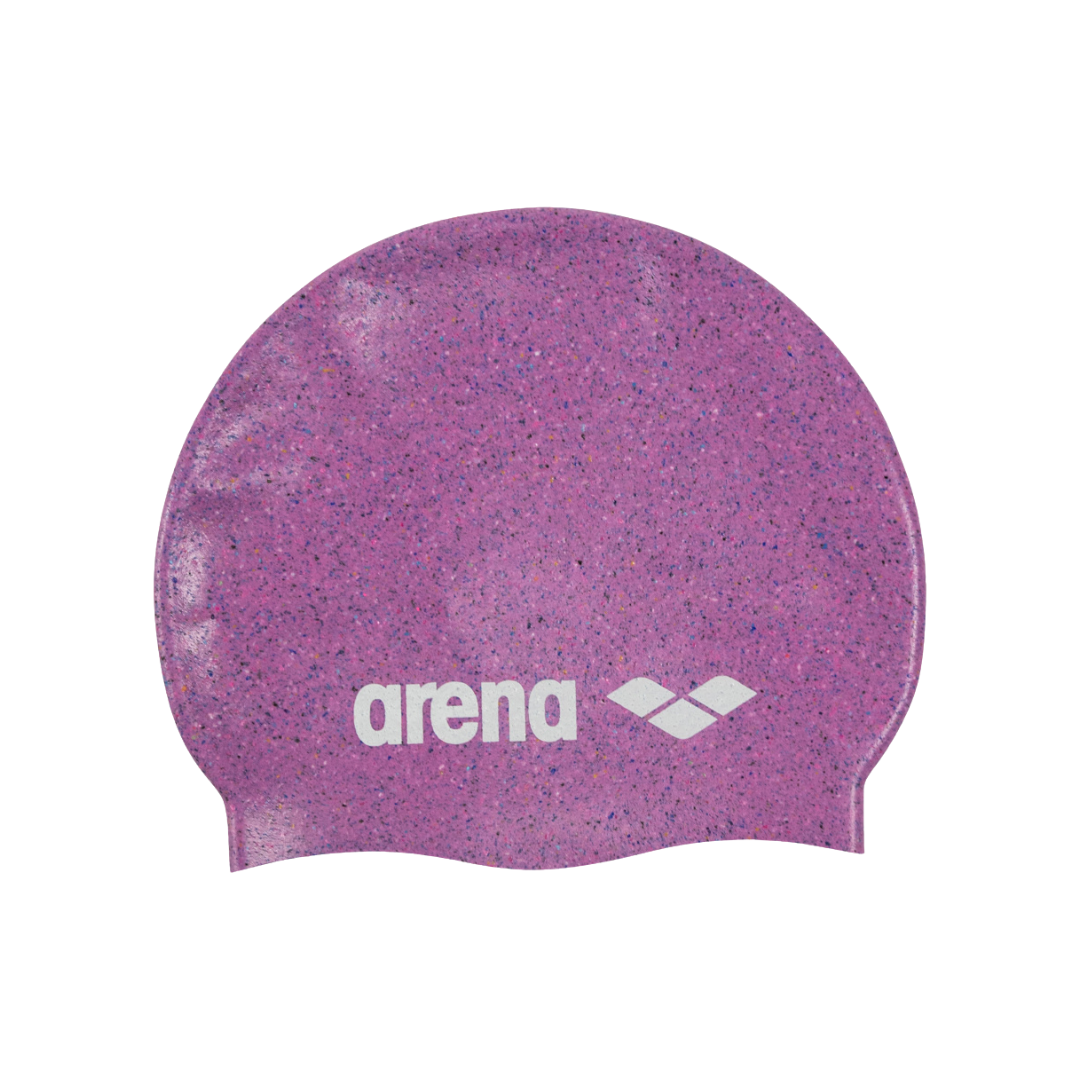 Arena Junior Classic Silcone Cap Pink Multi- 12 Pack