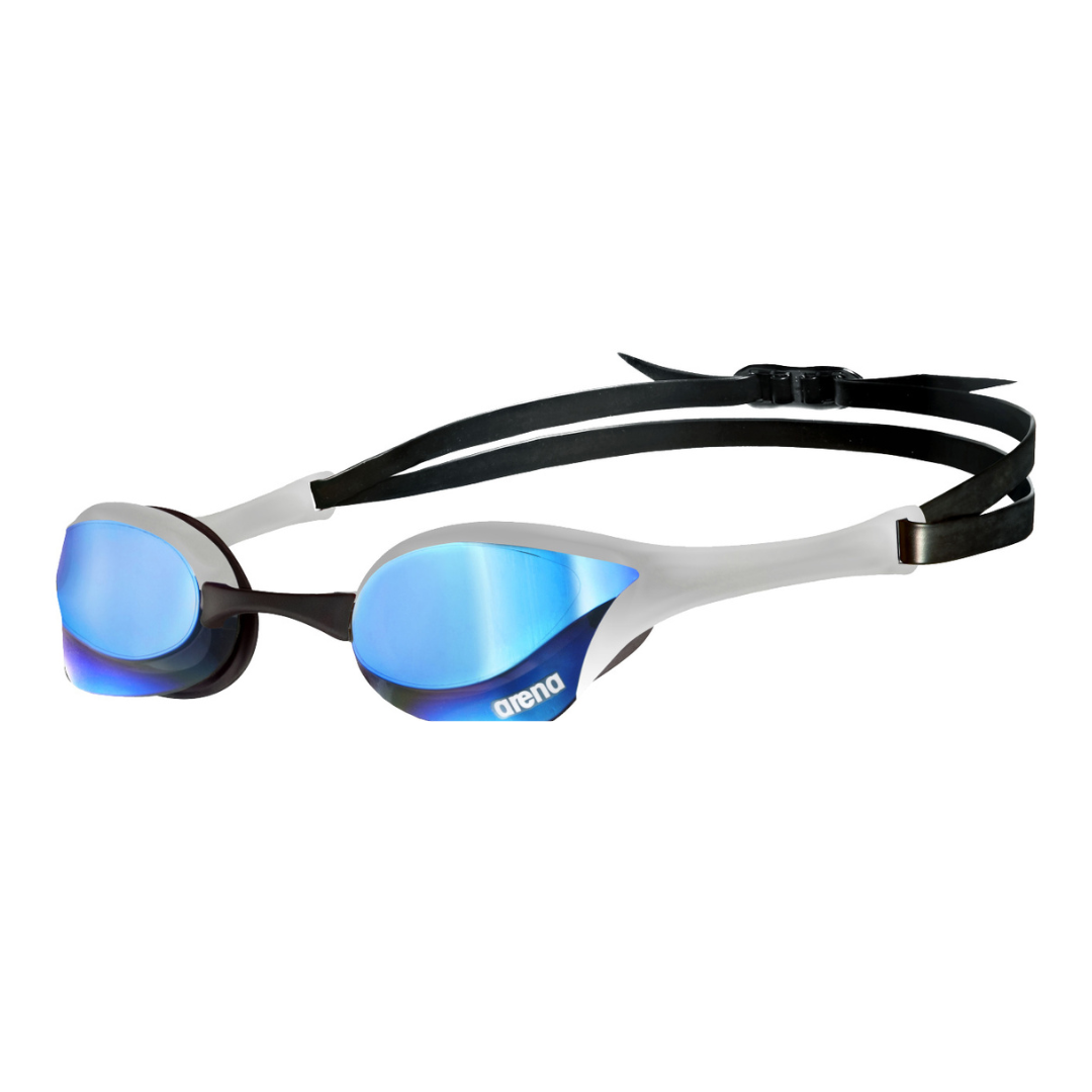 Arena Adult Cobra Ultra Swipe Mirror Goggle Blue Silver-6PK