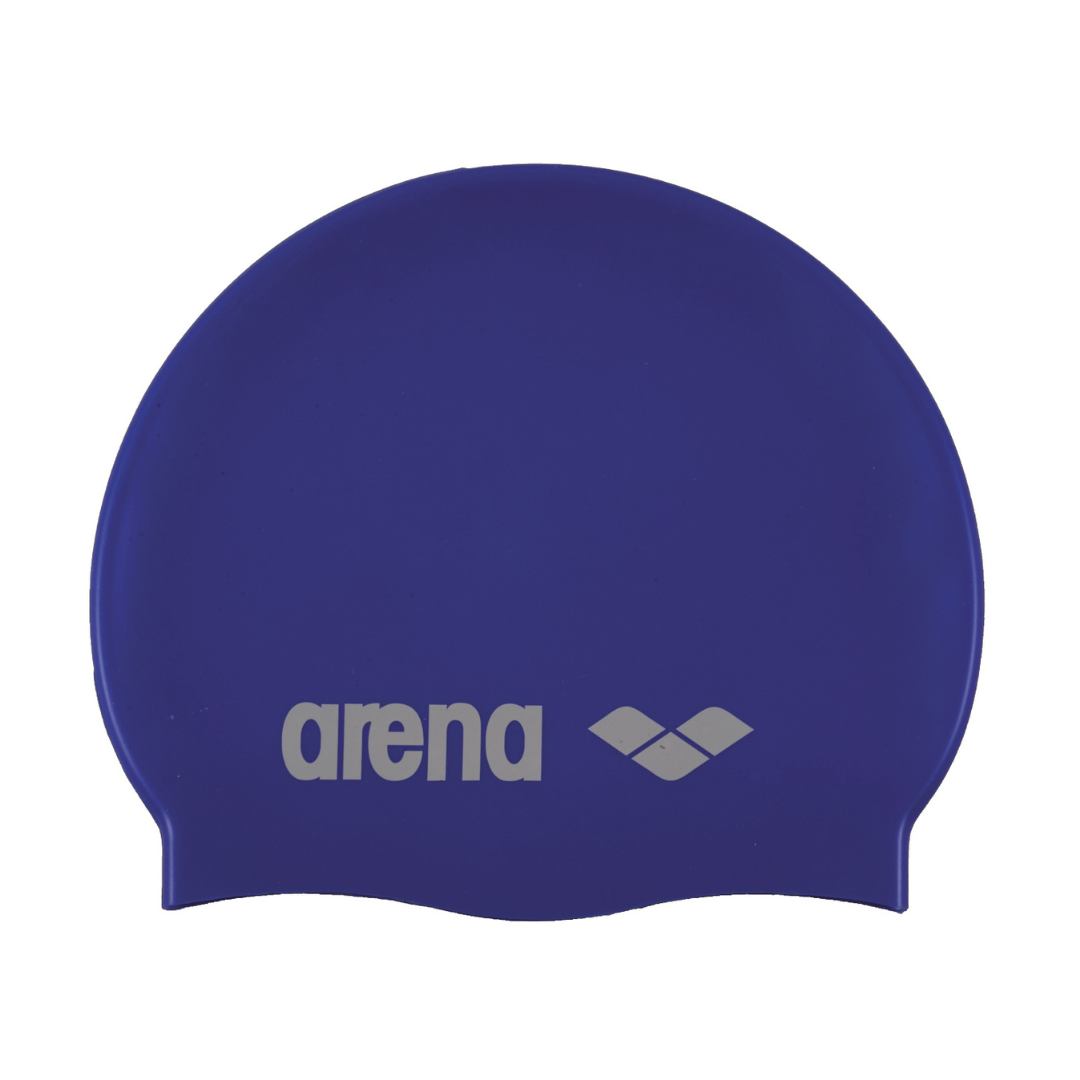 Arena Classic Silcone Cap Sky Blue White- 12 Pack