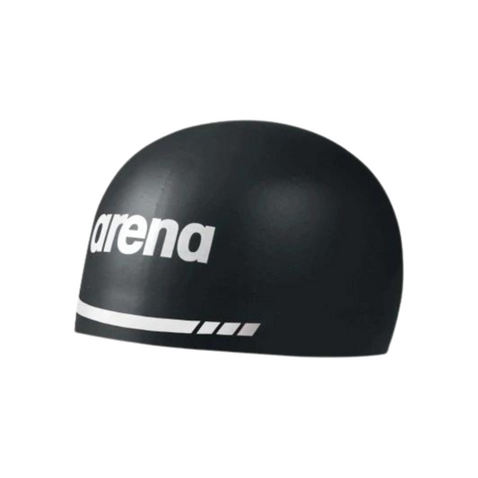 Arena 3D Soft Swimcap Black- 6 Pack