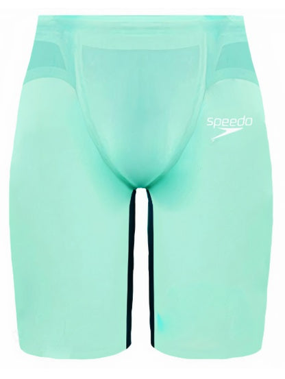 Speedo Fastskin LZR Valor Jammer Green Blue Mens Swim Shorts