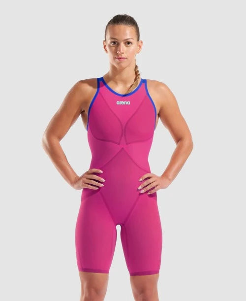 Women's Powerskin Veloce Violet Surge Open Back