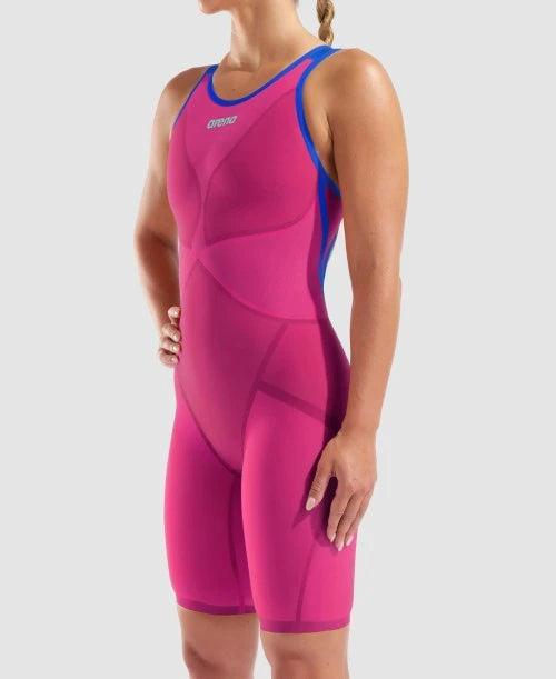 Women's Powerskin Veloce Violet Surge Open Back