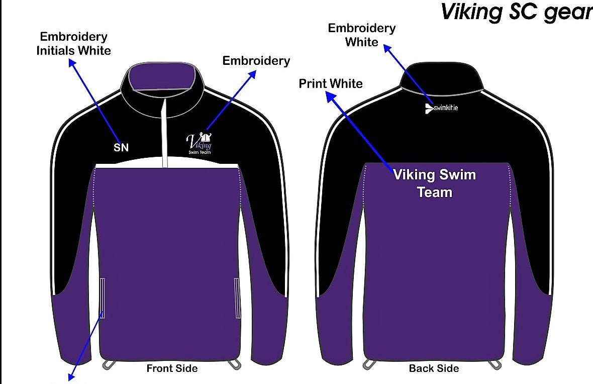 Viking Senior Half Zip (Training Top)