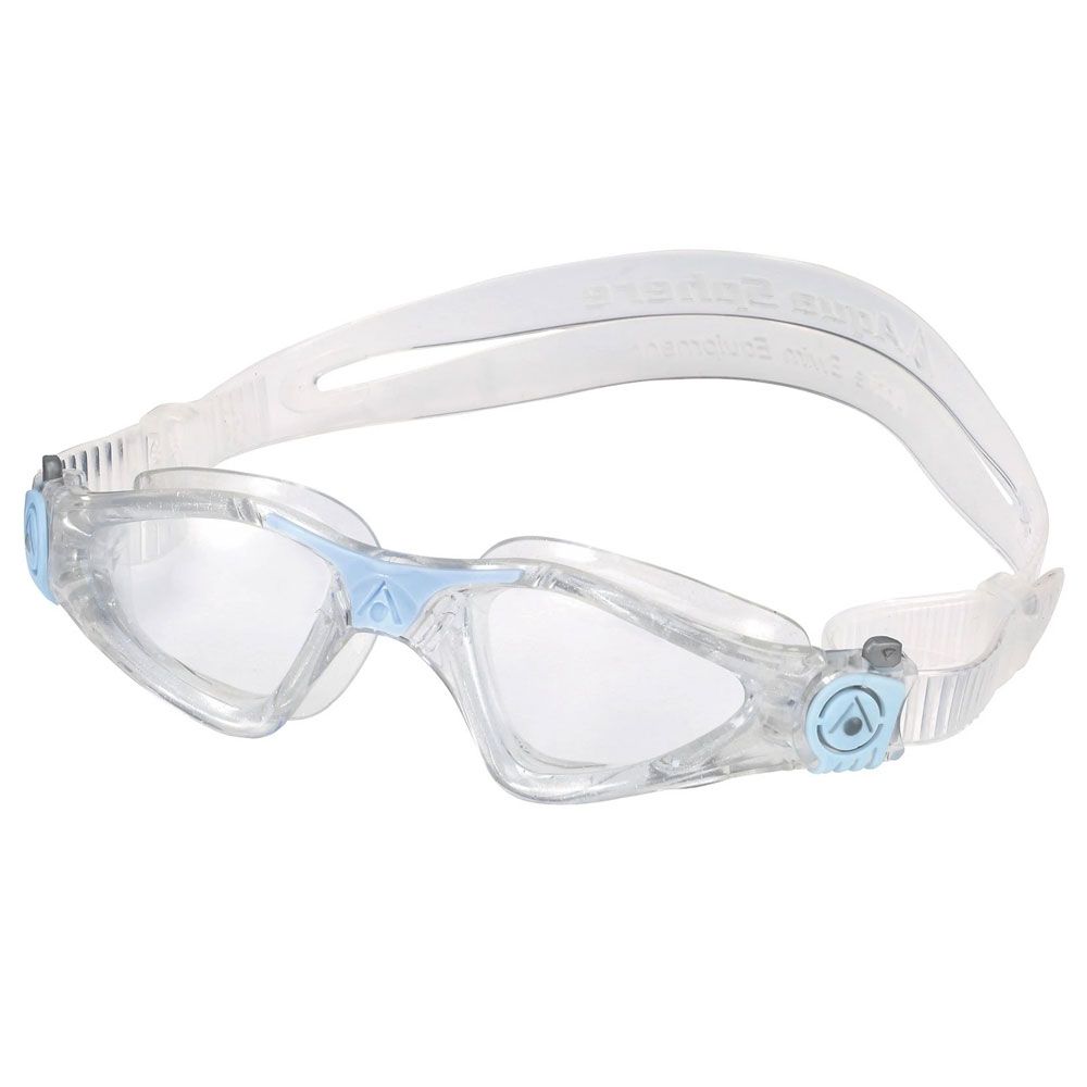 Aqua Sphere Kayenne Clear Lens Goggles - Glitter / Powder Blue / Ladies