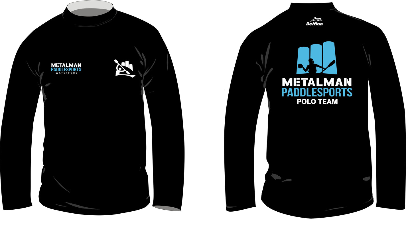 Metalman Polo Long Sleeve Thermal Rash Vest