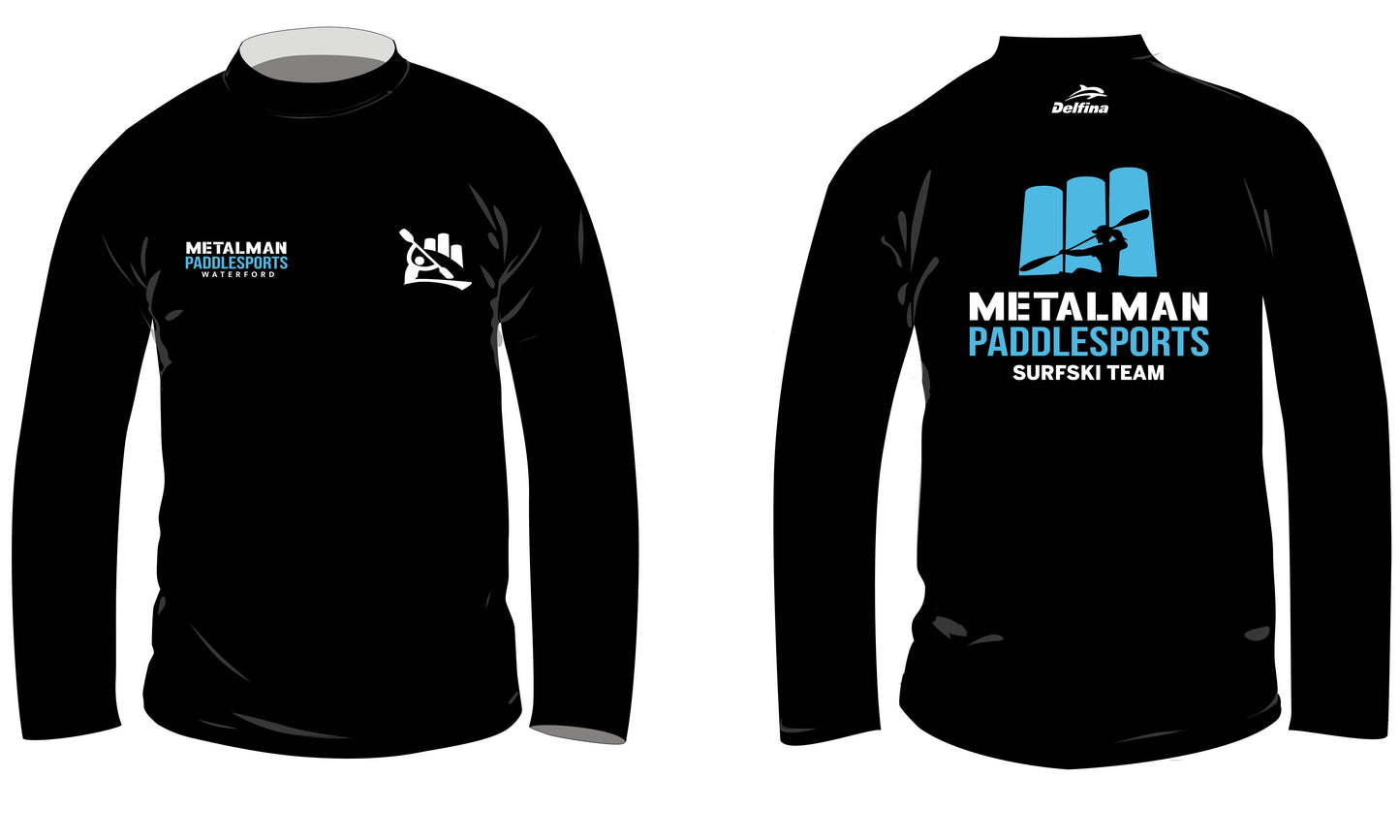 Metalman Surfski Long Sleeve Thermal Rash Vest